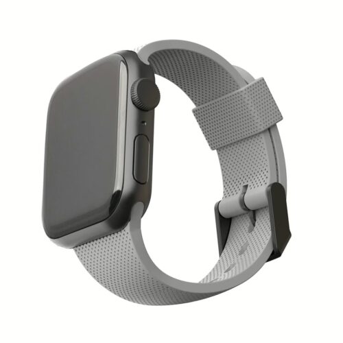 [U] by UAG รุ่น Dot Silicone Strap - สายนาฬิกา Apple Watch 42/44/45/49mm - สี Grey