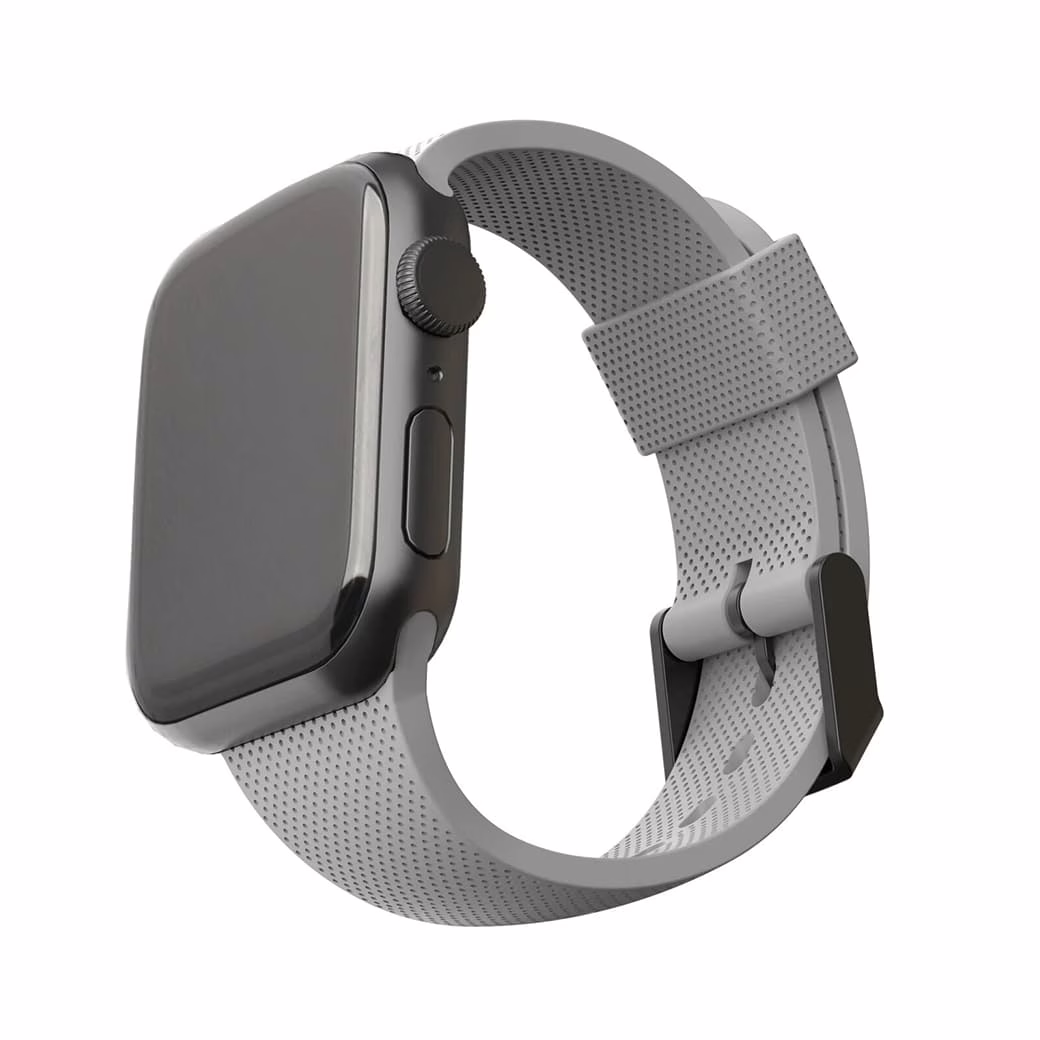 [U] by UAG รุ่น Dot Silicone Strap - สายนาฬิกา Apple Watch 42/44/45/49mm - สี Grey