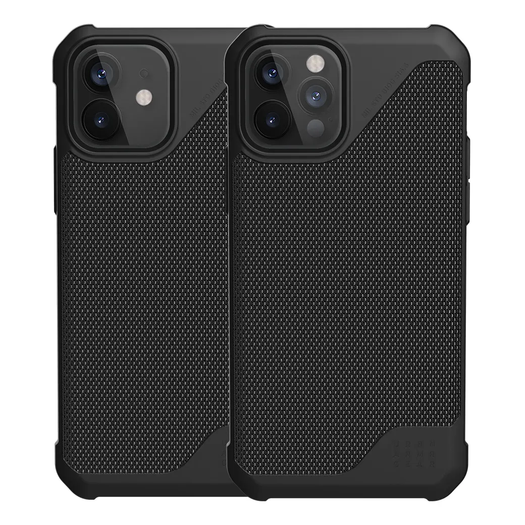 เคส UAG รุ่น Metropolis Lite - iPhone 12 / 12 Pro - ผ้าสีดำ