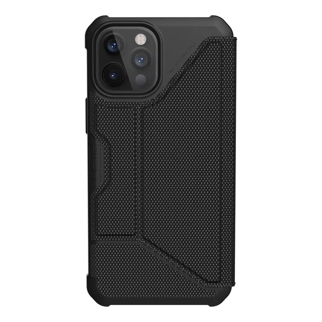 เคส UAG รุ่น Metropolis - iPhone 12 Pro Max - ผ้าสีดำ