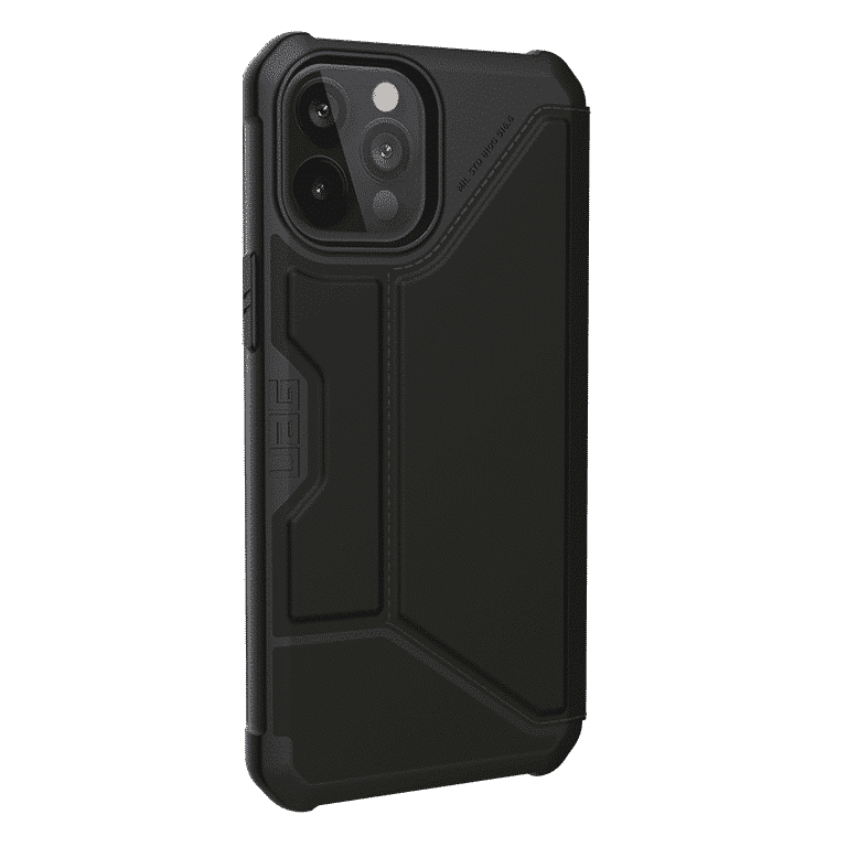 เคส UAG รุ่น Metropolis - iPhone 12 Pro Max - หนังสังเคราะห์สีดำ