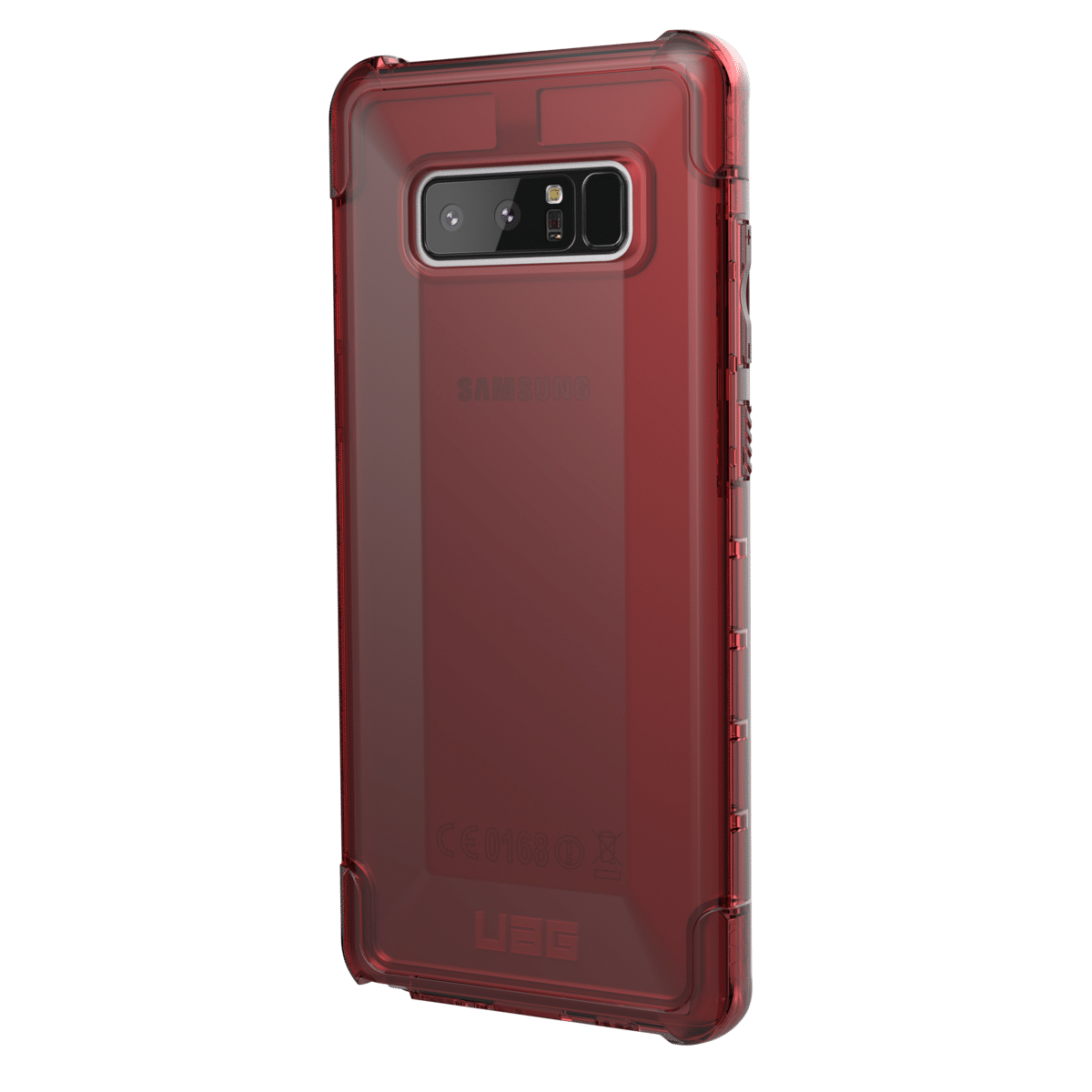 [แถมสายชาร์จ BELKIN] เคส UAG รุ่น Plyo - Samsung Galaxy Note 8 - สี Crimson