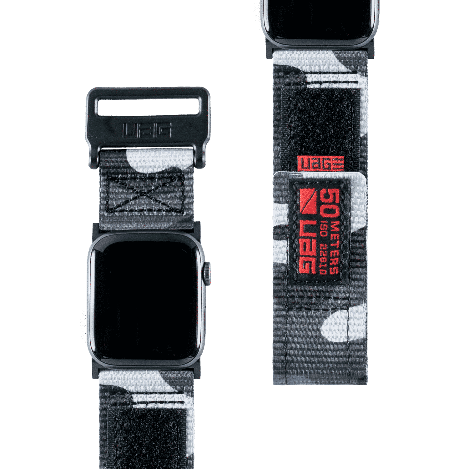 สายนาฬิกา UAG รุ่น Active - Apple Watch 45mm/44mm/42mm - Midnight Camo