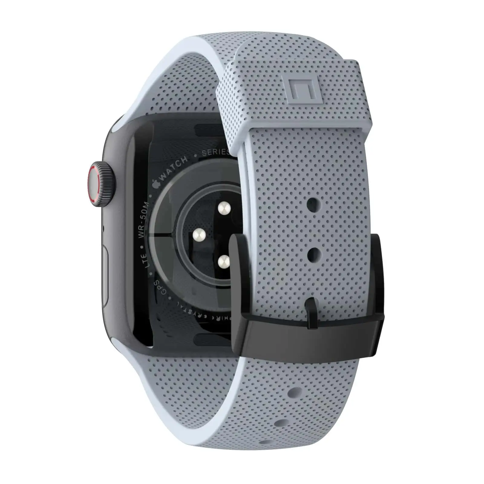 สายนาฬิกา [U] by UAG รุ่น Dot Silicone Strap - Apple Watch 45mm/44mm/42mm - Soft blue