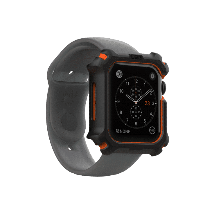 เคส UAG รุ่น Watch Case - Apple Watch Series 6/SE/5/4 (44mm) - ดำ/ส้ม