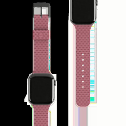 [U] by UAG รุ่น Dot Silicone Strap - สายนาฬิกา Apple Watch 42/44/45/49mm - Dusty Rose - Image 6