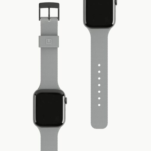 [U] by UAG รุ่น Dot Silicone Strap - สายนาฬิกา Apple Watch 42/44/45/49mm - สี Grey