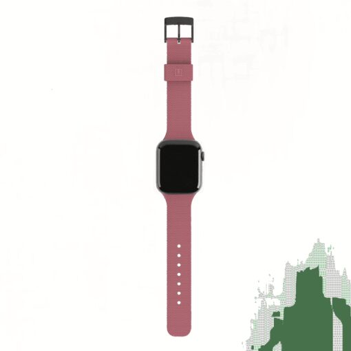 [U] by UAG รุ่น Dot Silicone Strap - สายนาฬิกา Apple Watch 42/44/45/49mm - Dusty Rose - Image 7