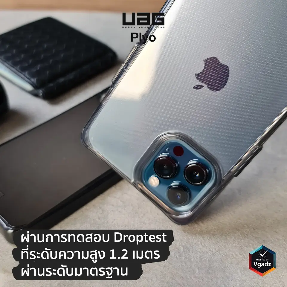เคส UAG รุ่น Plyo - iPhone 12 / 12 Pro - Ash