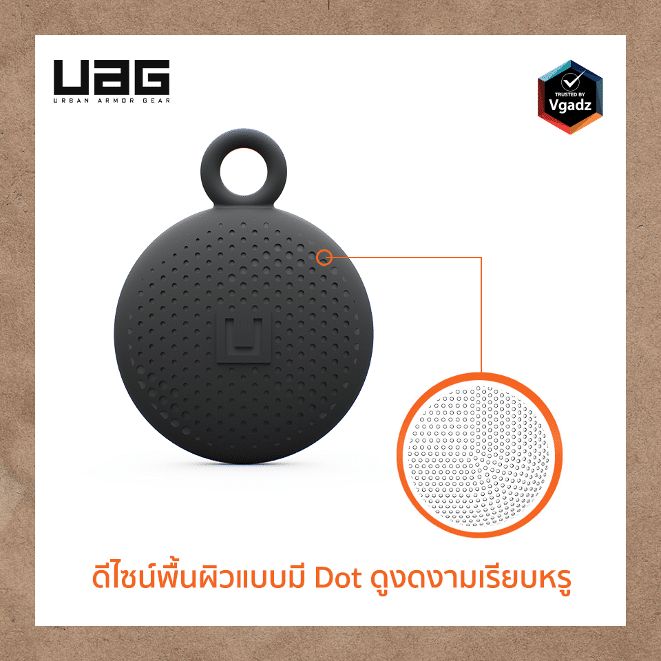 เคส UAG รุ่น [U] Dot Keychain - Airtag - Marshmallow
