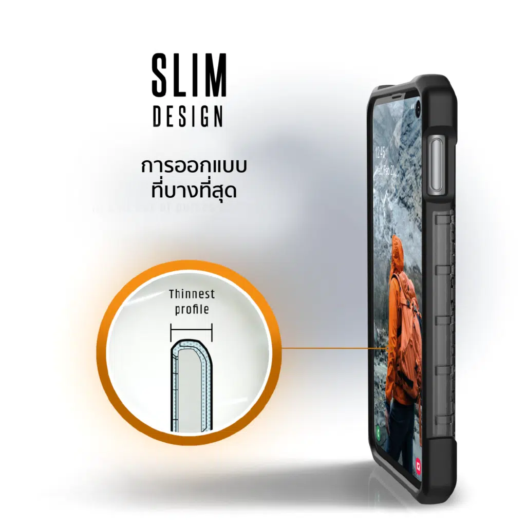 เคส UAG รุ่น Plasma - Samsung Galaxy S10 - Magma