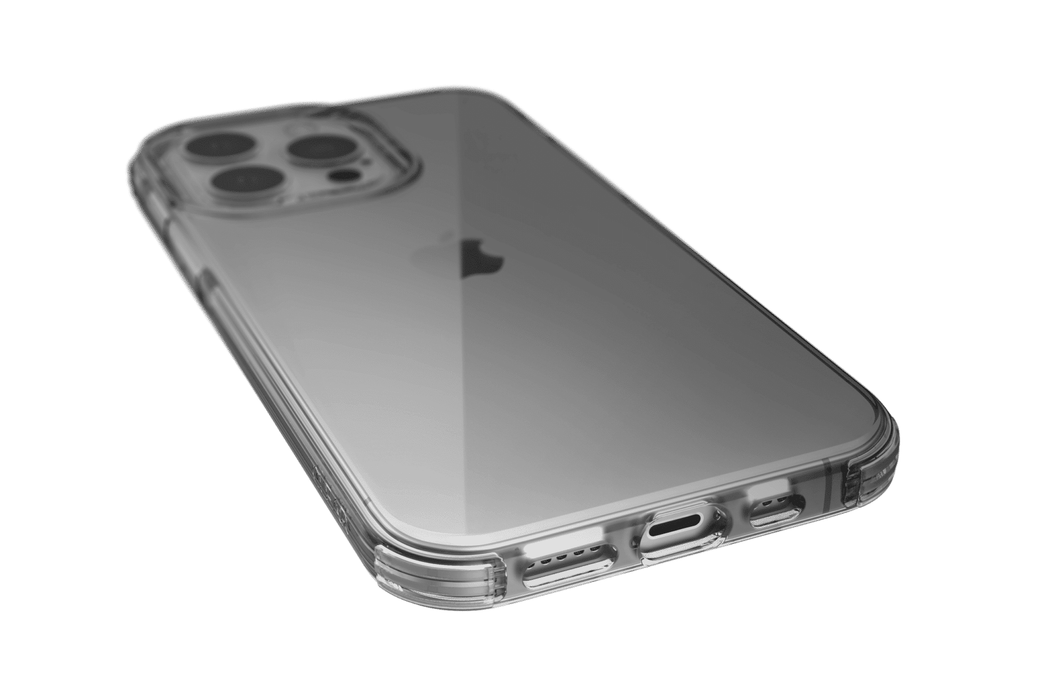 เคส Raptic รุ่น Clear - iPhone 13 Pro Max - ดำใส