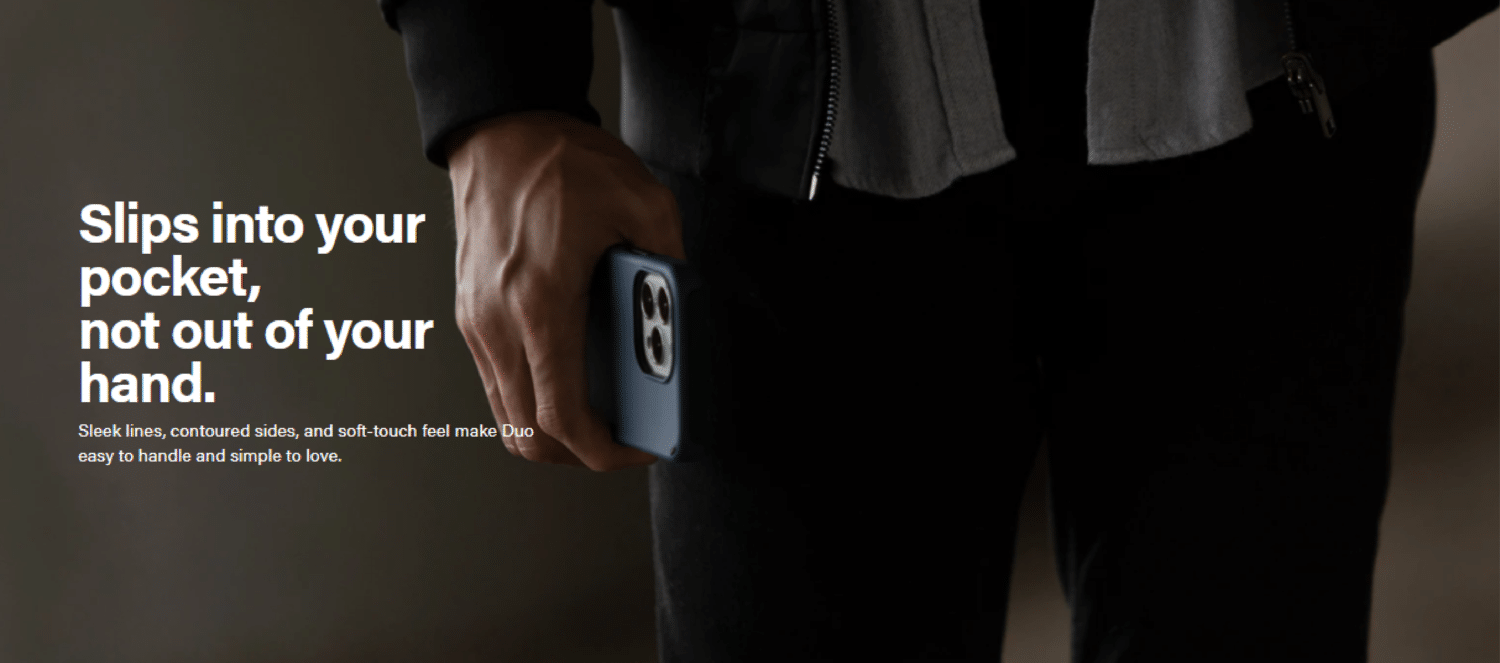 เคส Incipio รุ่น Duo - iPhone 13 Pro Max - Dark Denim/Stealth Blue