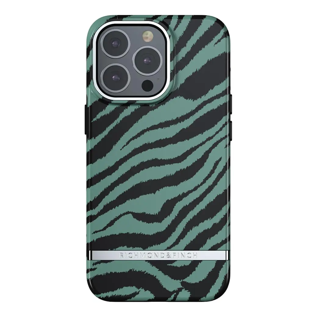 เคส Richmond & Finch - iPhone 13 Pro - Emerald Zebra