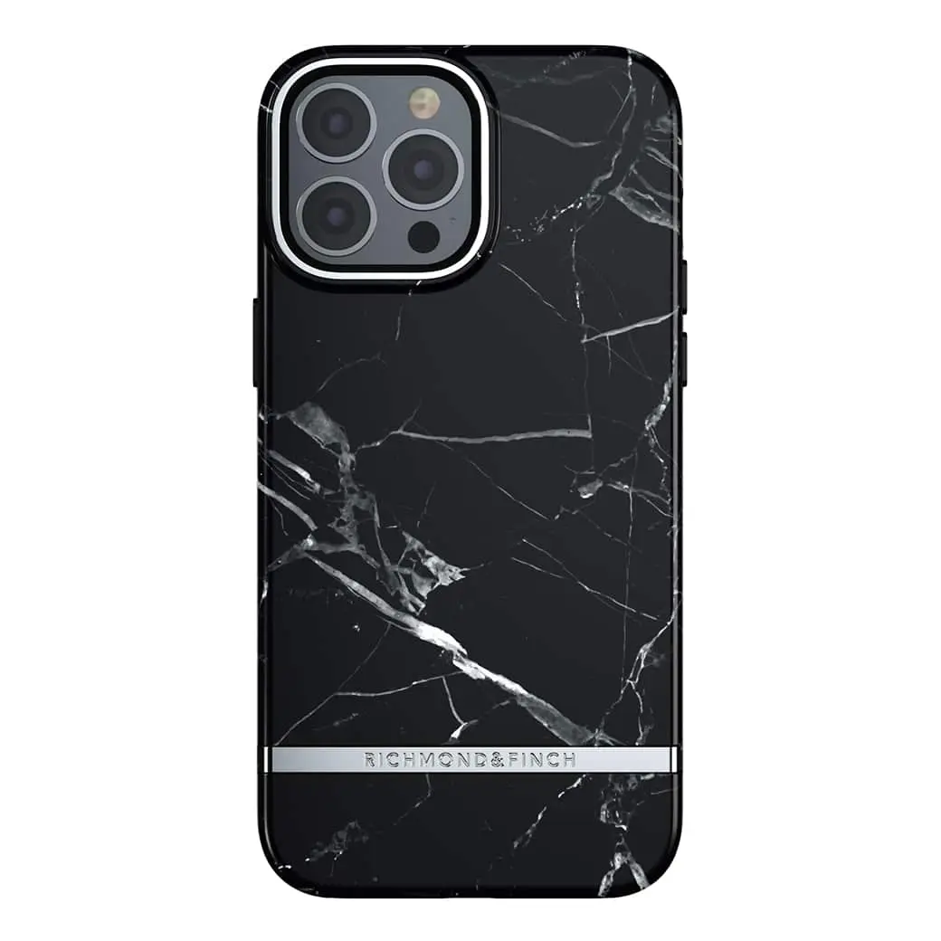 เคส Richmond & Finch - iPhone 13 Pro Max - Black Marble
