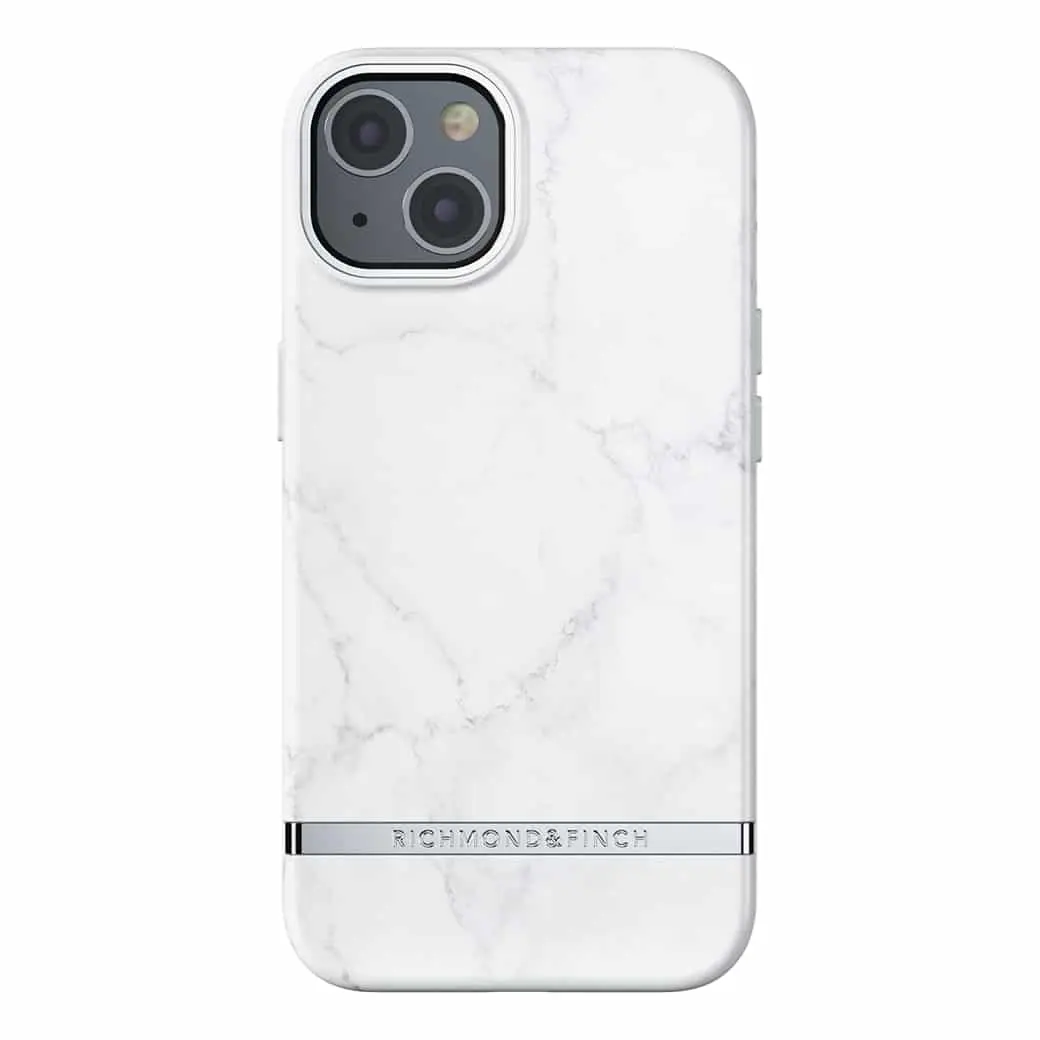 เคส Richmond & Finch - iPhone 13 - White Marble