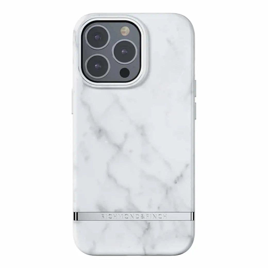 เคส Richmond & Finch - iPhone 13 Pro - White Marble