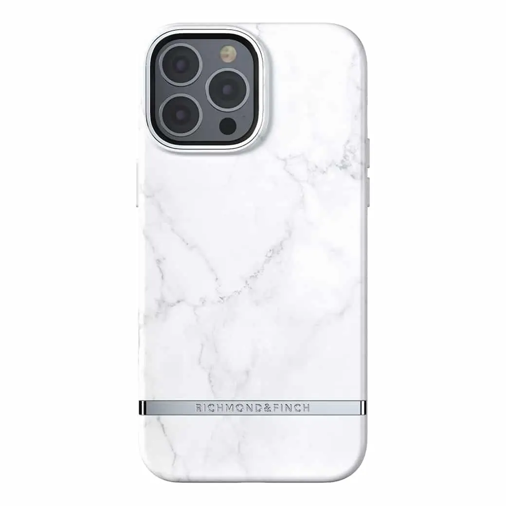 เคส Richmond & Finch - iPhone 13 Pro Max - White Marble