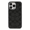 เคส Coach รุ่น Slim Wrap - iPhone 13 Pro - Signature C Black