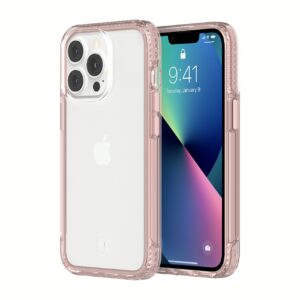 เคส Incipio รุ่น Slim - iPhone 13 Pro - Rose Pink/Clear
