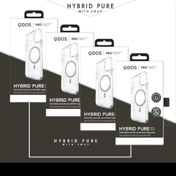 เคส QDOS รุ่น Hybrid Pure with Snap - iPhone 13 Pro Max - สีใส