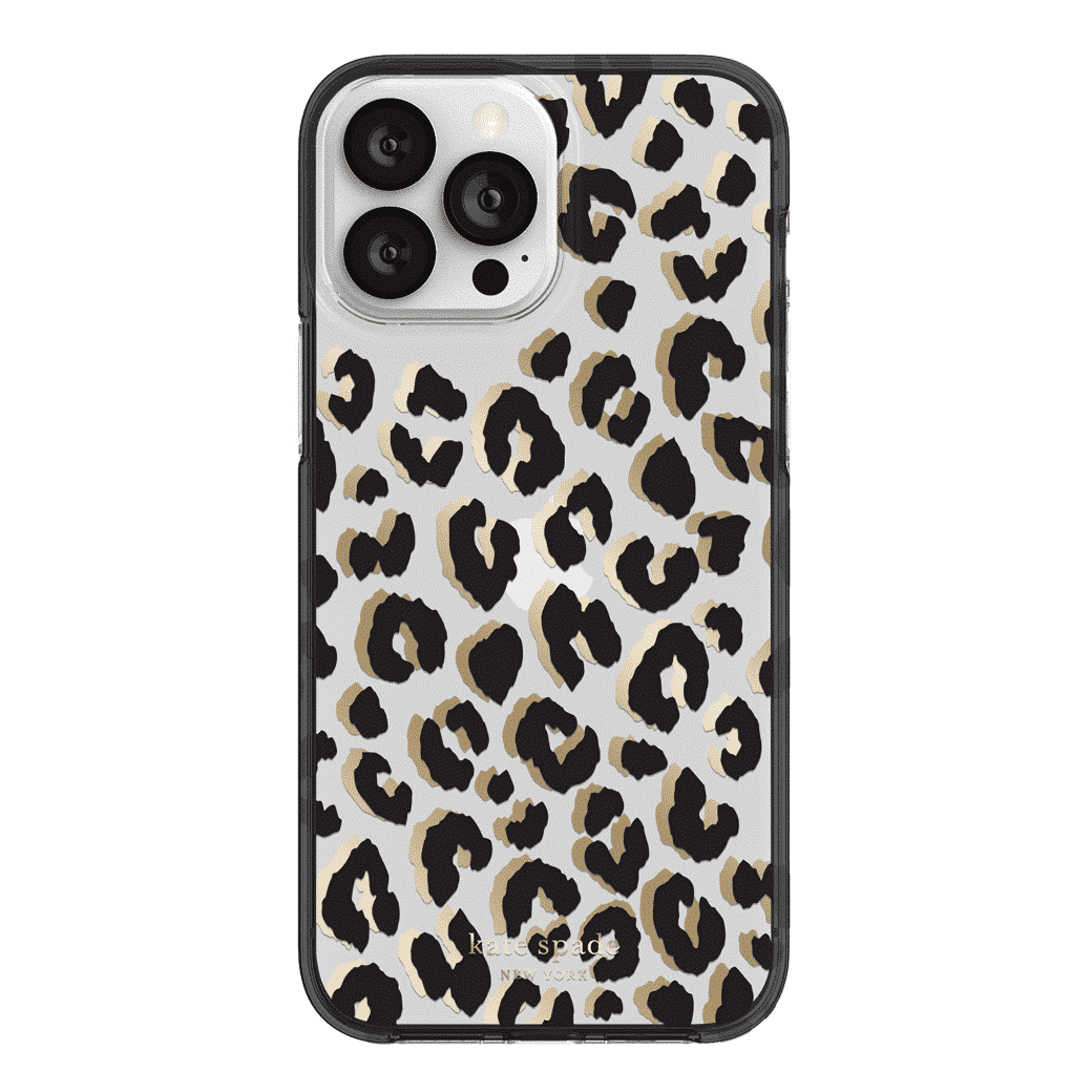 เคส Kate Spade New York รุ่น Protective Hardshell Case - iPhone 13 Pro Max - City Leopard