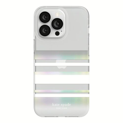 เคส Kate Spade New York รุ่น Protective Hardshell Case - iPhone 13 Pro - Park Stripe