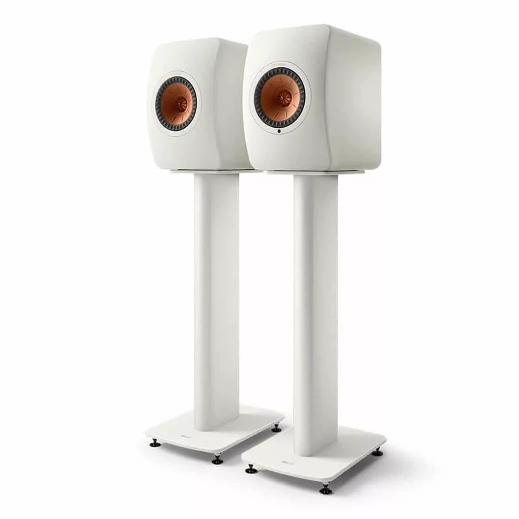 ขาตั้งลำโพง KEF สำหรับ LS50 / LS50 Meta / LS50 Wireless II รุ่น S2 Floor Stand - (เซ็ตคู่) - ขาว