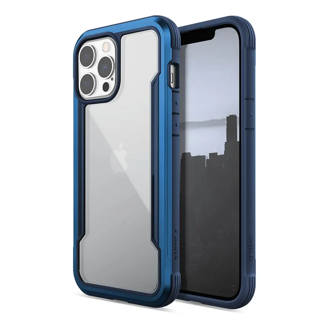 เคส Raptic รุ่น Shield Pro (Anti-Bacterial) - iPhone 13 Pro Max - น้ำเงิน