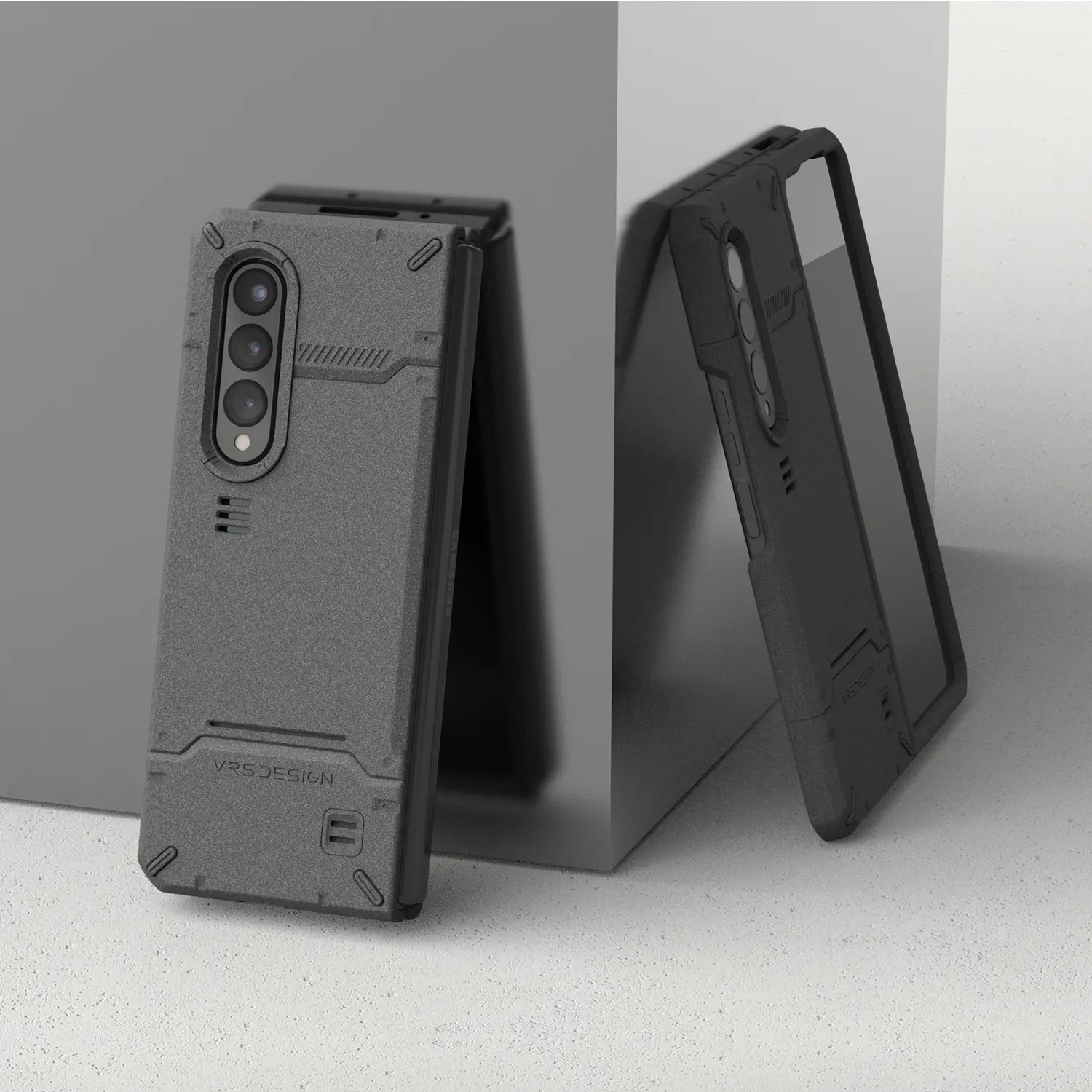 เคส VRS รุ่น Hard Drop Pro - Galaxy Z Fold 3 - Sand Stone