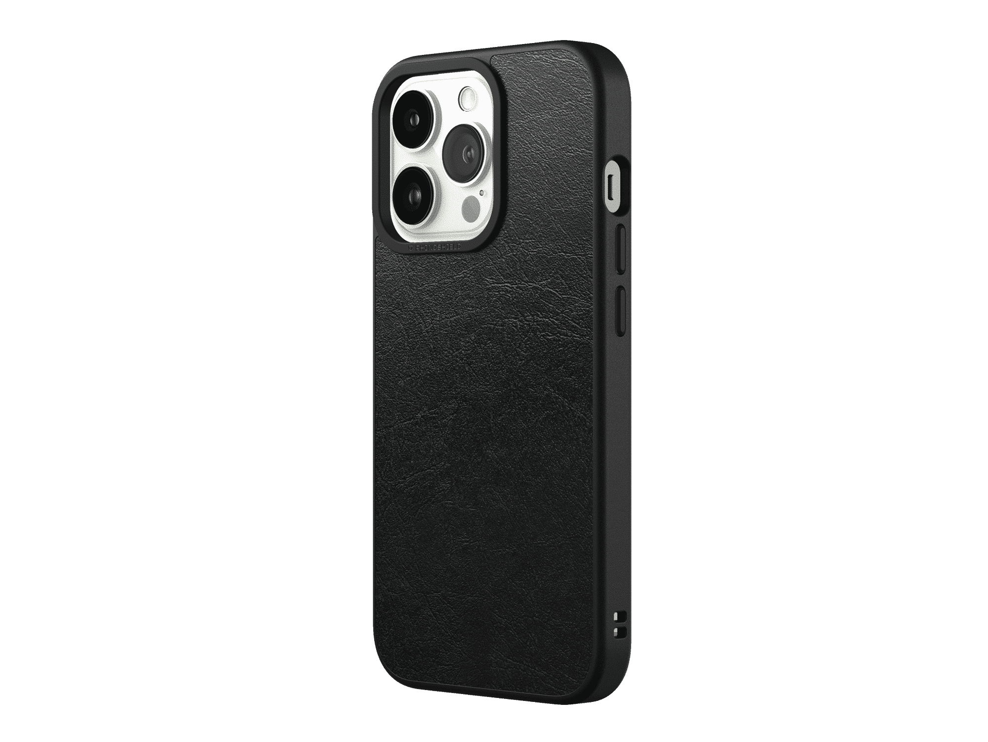 เคส RhinoShield รุ่น SolidSuit - iPhone 13 Pro - Leather / Black