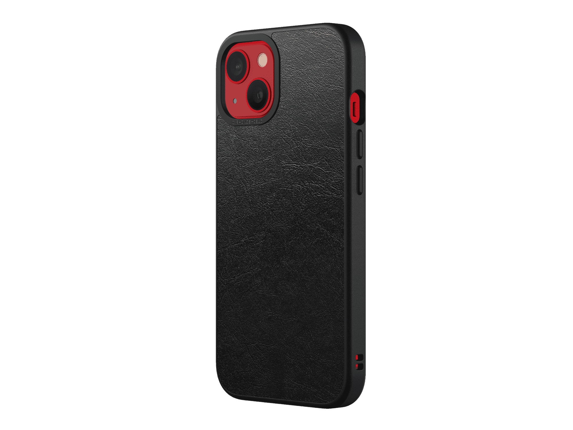 เคส RhinoShield รุ่น SolidSuit - iPhone 13 - Leather / Black