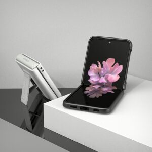 เคสกันกระแทก VRS รุ่น Quick Stand Modern - Galaxy Z Flip 3 - White