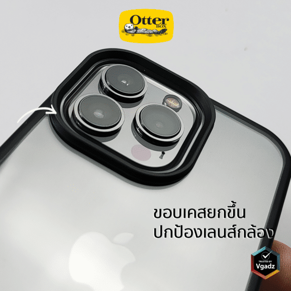 เคส OtterBox รุ่น React - iPhone 13 Pro - สีBlack Crystal