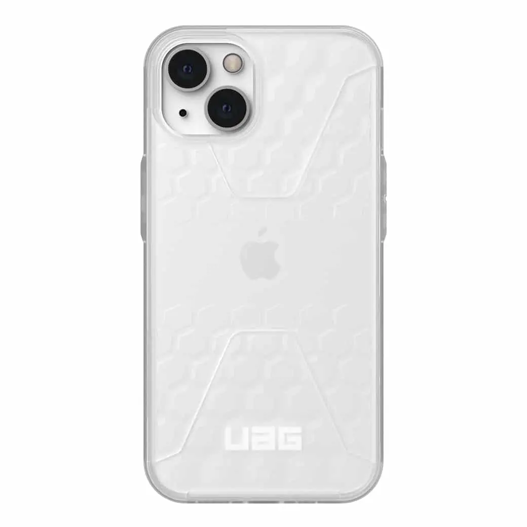 เคส UAG รุ่น Civilian - iPhone 13 - Frosted Ice