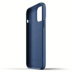 เคส Mujjo รุ่น Full Leather Wallet - iPhone 13 Pro Max - สีน้ำเงิน