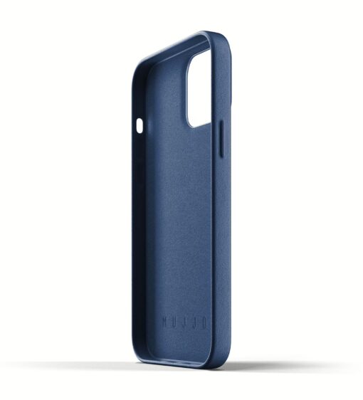 เคส Mujjo รุ่น Full Leather Wallet - iPhone 13 Pro Max - สีน้ำเงิน - Image 4