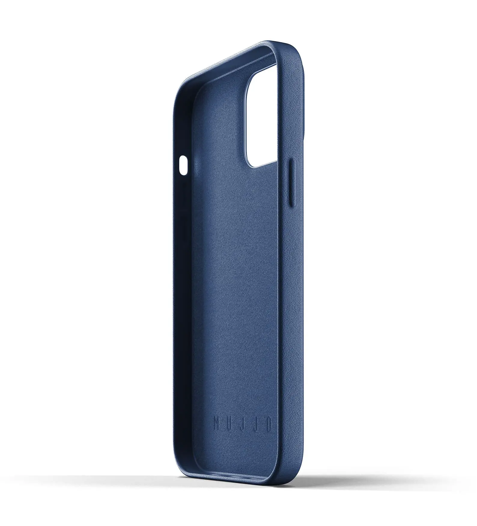 เคส Mujjo รุ่น Full Leather Wallet - iPhone 13 Pro Max - สีน้ำเงิน