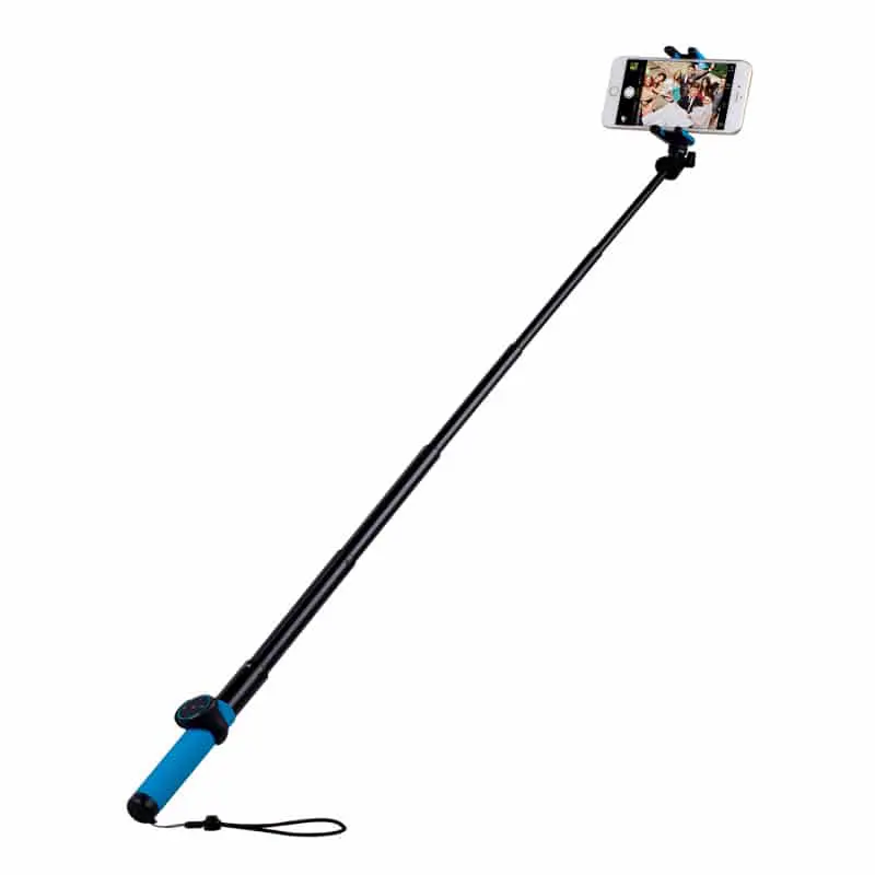 ไม้เซลฟี Momax รุ่น Selfie Hero Bluetooth Selfie Pod (100cm) - น้ำเงิน/ดำ