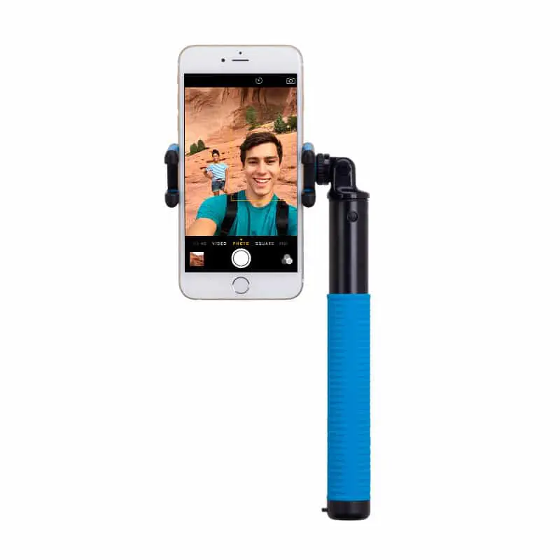 ไม้เซลฟี Momax รุ่น Selfie Hero Bluetooth Selfie Pod (100cm) - น้ำเงิน/ดำ