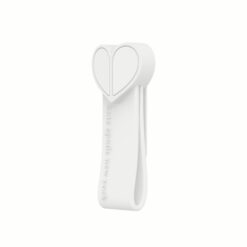 ที่ช่วยตั้งและจับมือถือ Kate Spade New York รุ่น Hold the Phone Loop - White/Silver