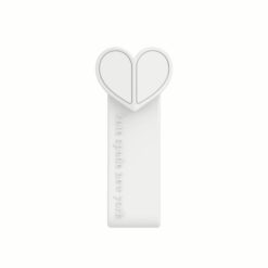 ที่ช่วยตั้งและจับมือถือ Kate Spade New York รุ่น Hold the Phone Loop - White/Silver