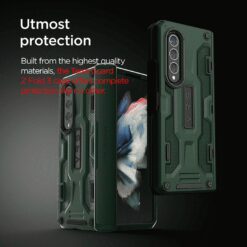 เคส VRS รุ่น Terra Guard Pro - Galaxy Z Fold 3 - Dark Green