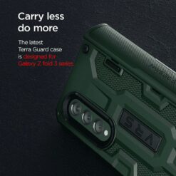 เคส VRS รุ่น Terra Guard Pro - Galaxy Z Fold 3 - Dark Green