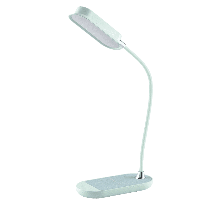 โคมไฟตั้งโต๊ะ Momax รุ่น Q.LED Flex Mini Desk Lamp พร้อมชาร์จแบบไร้สาย - Lake Blue