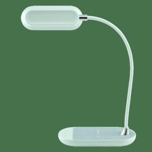 โคมไฟตั้งโต๊ะ Momax รุ่น Q.LED Flex Mini Desk Lamp พร้อมชาร์จแบบไร้สาย - Lake Blue