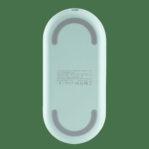 โคมไฟตั้งโต๊ะ Momax รุ่น Q.LED Flex Mini Desk Lamp พร้อมชาร์จแบบไร้สาย - Lake Blue 9 โคมไฟตั้งโต๊ะ Momax รุ่น Q.LED Flex Mini Desk Lamp พร้อมชาร์จแบบไร้สาย - Lake Blue