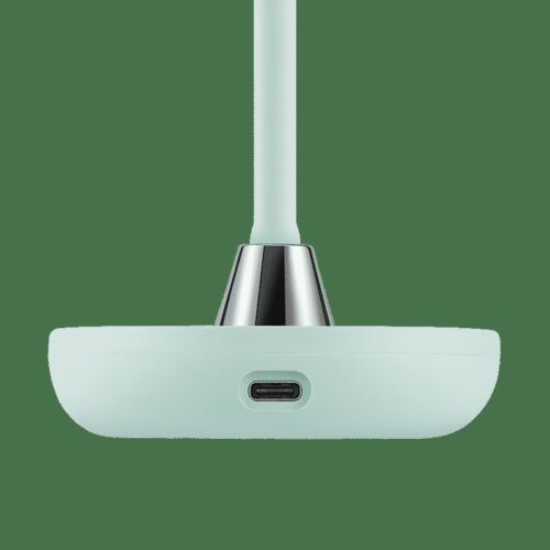 โคมไฟตั้งโต๊ะ Momax รุ่น Q.LED Flex Mini Desk Lamp พร้อมชาร์จแบบไร้สาย - Lake Blue - Image 4