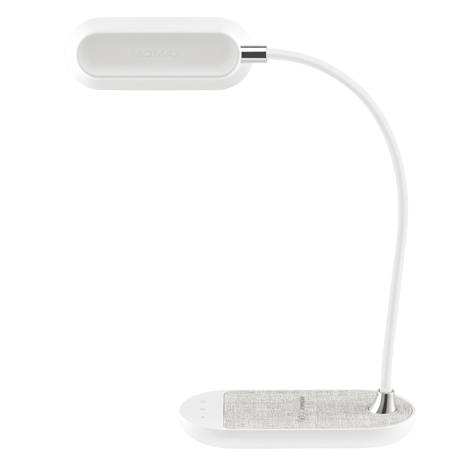 โคมไฟตั้งโต๊ะ Momax รุ่น Q.LED Flex Mini Desk Lamp พร้อมชาร์จแบบไร้สาย - ขาว