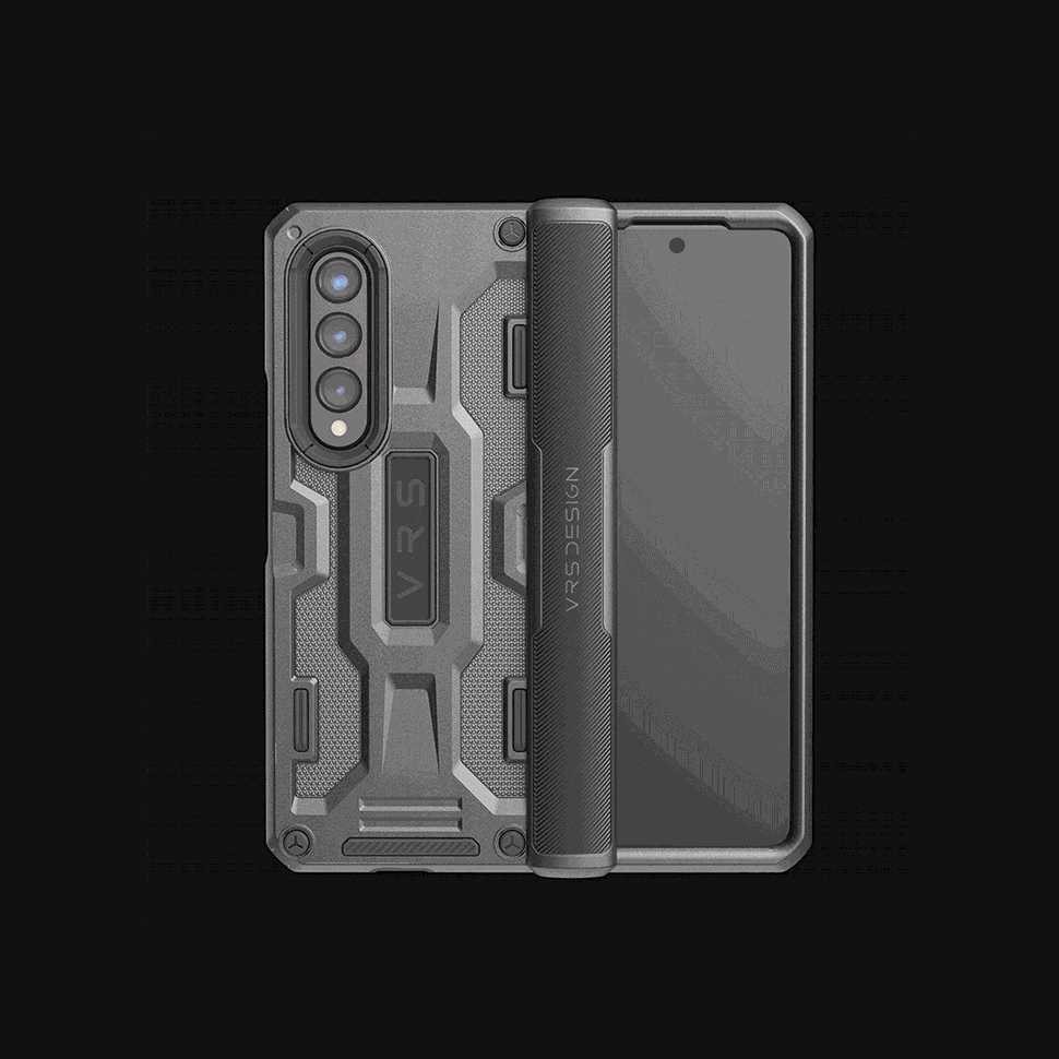เคส VRS รุ่น Terra Guard Pro - Galaxy Z Fold 3 - Matte Black